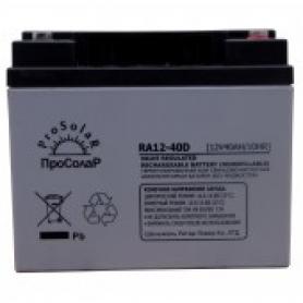 12В Аккумулятор Prosolar-R RA12-40DG