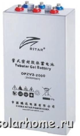 2В аккумулятор Prosolar OPzV2 3000, 3000 А*ч
