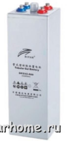 2В аккумулятор Prosolar OPzV2 1500, 1500 А*ч
