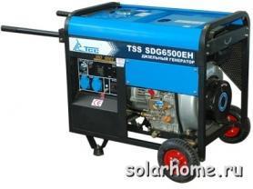 Дизельный генератор TSS SDG 6500EH
